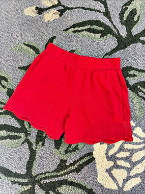The Proper Peony Spencer Boy Short Red Athletic Shorts 4T